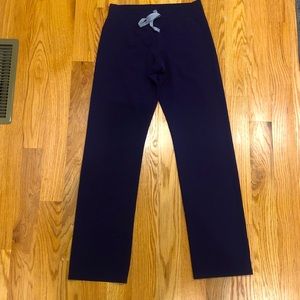 Purple FIGS scrub pants